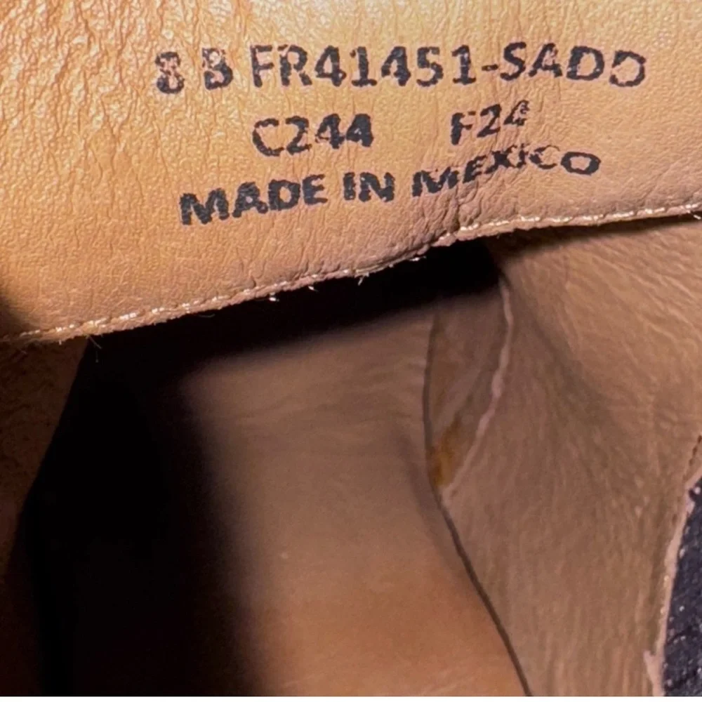 Frye Campus Saddle Chelsea Ankle Boots 8